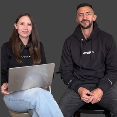 Jairo y Ana Rojas, equipo de VORN